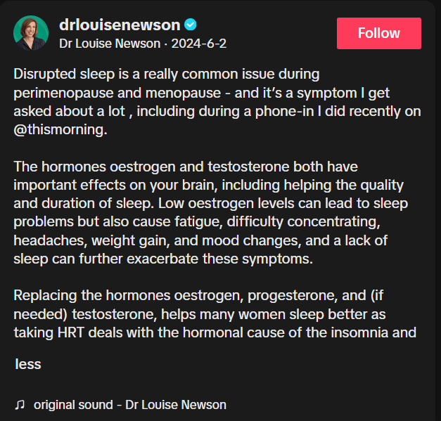 tiktok @drlouisenewson