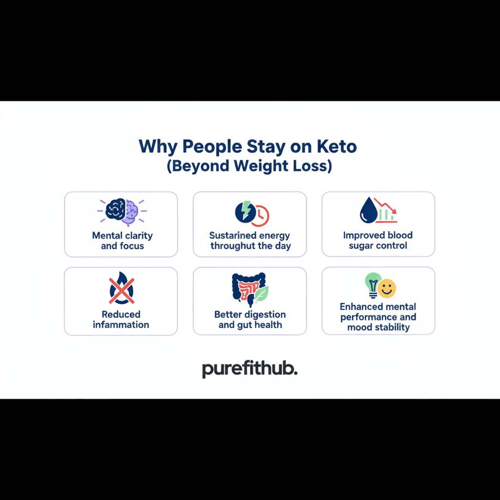 Why People Stay on Keto ( Beyond Weight Loss)